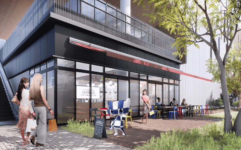 「Cafe & Restaurant CENTRALE」外観