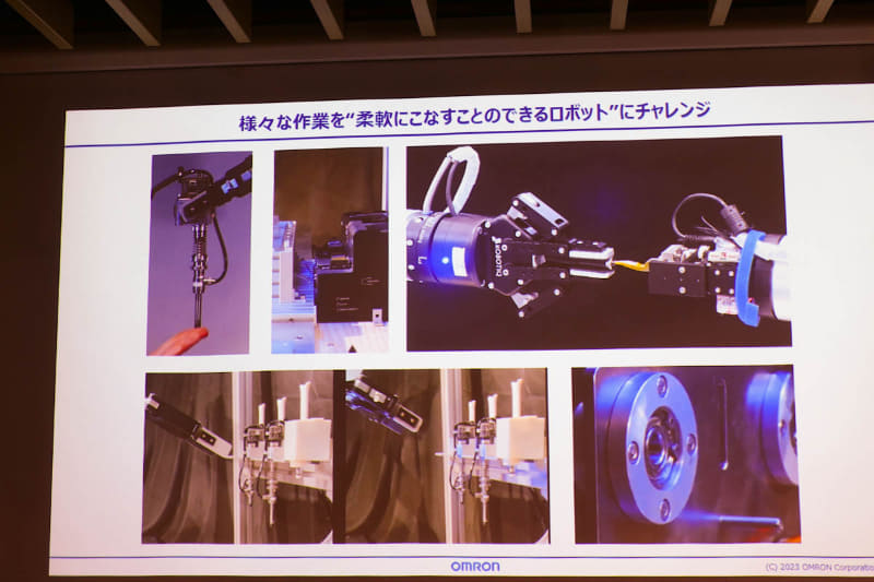 様々な作業を柔軟にこなせるロボット技術の開発