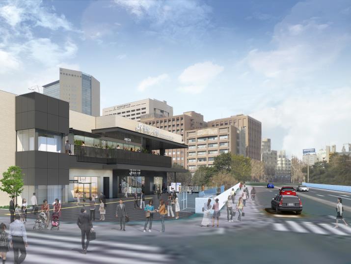 新しい聖橋口駅舎(イメージ)