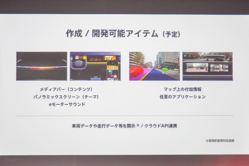 外部で開発できるようにするものの概要