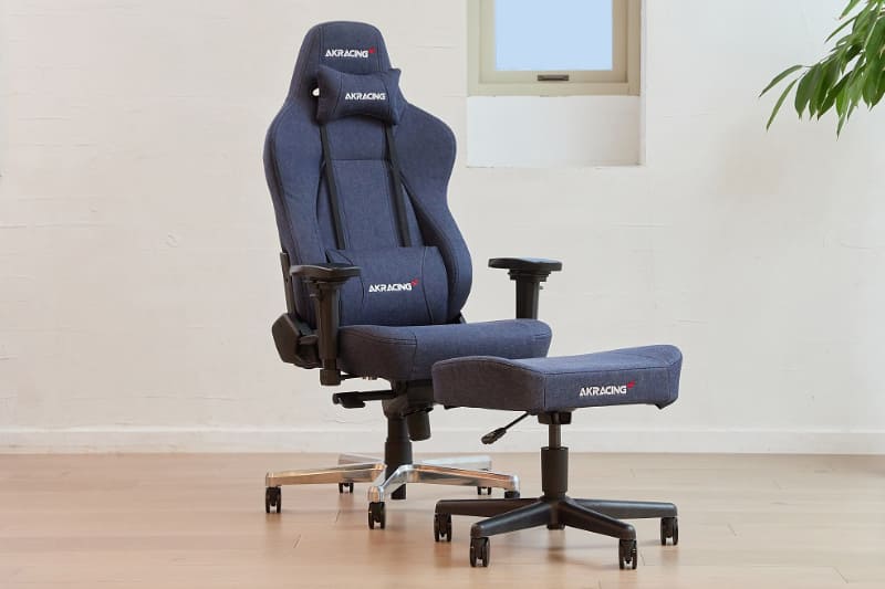 ふるさと納税で手に入るAKRacingのゲーミングチェア「Premium Denim」