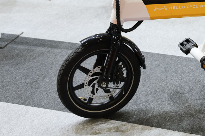 特定小型原付はディスクブレーキを採用する例が多い