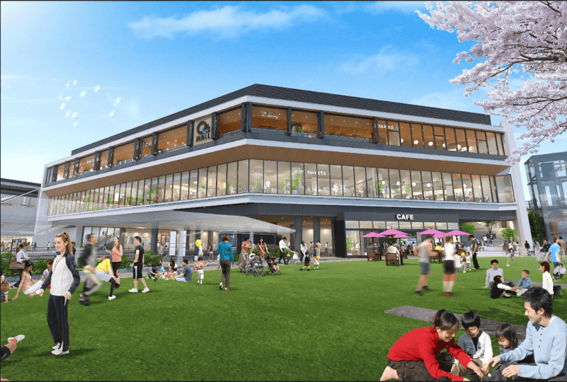 STATION1棟 外観イメージ