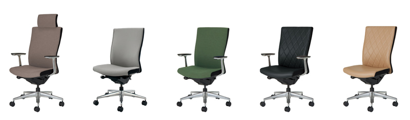 リニューアルされた布張りタイプ、キルティングタイプ