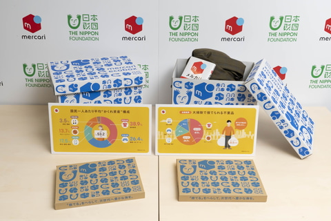 使わないモノを可視化「メルカリエコボックス」23自治体で配布