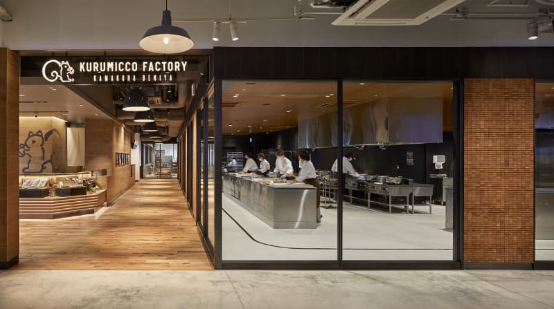 2019年に横浜ハンマーヘッドにオープンした「Kurumicco Factory」