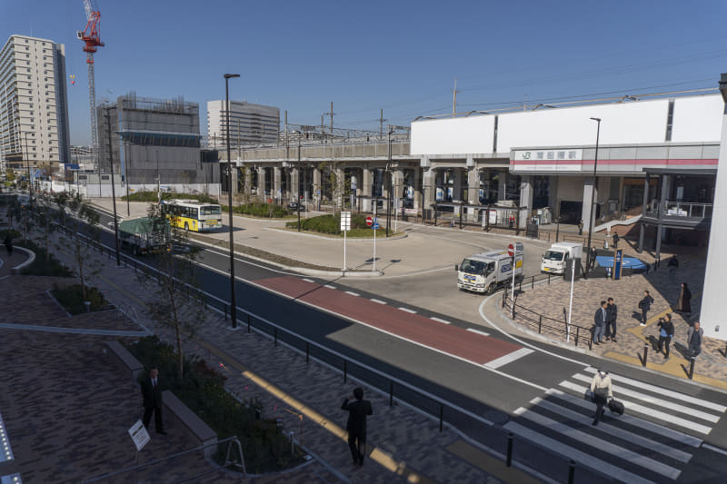 現在の駅前の様子