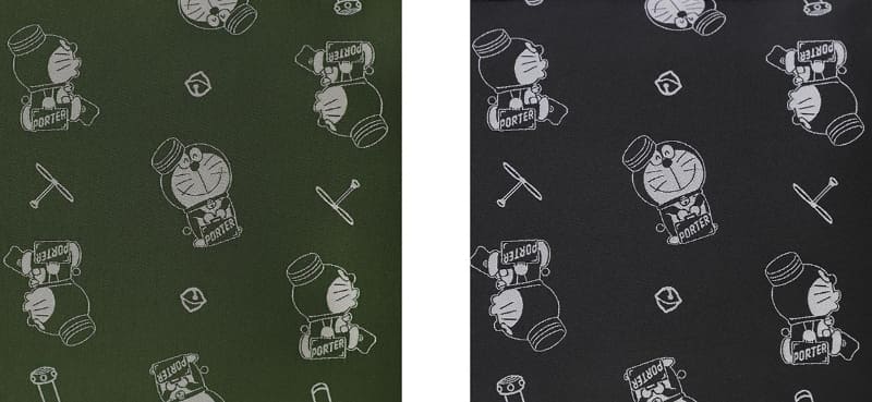 カラーはオリーブとブラック