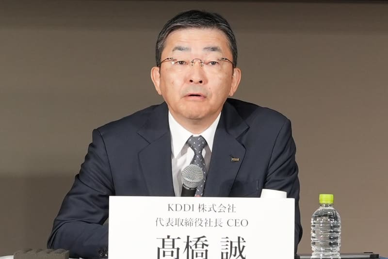 KDDI高橋 誠社長