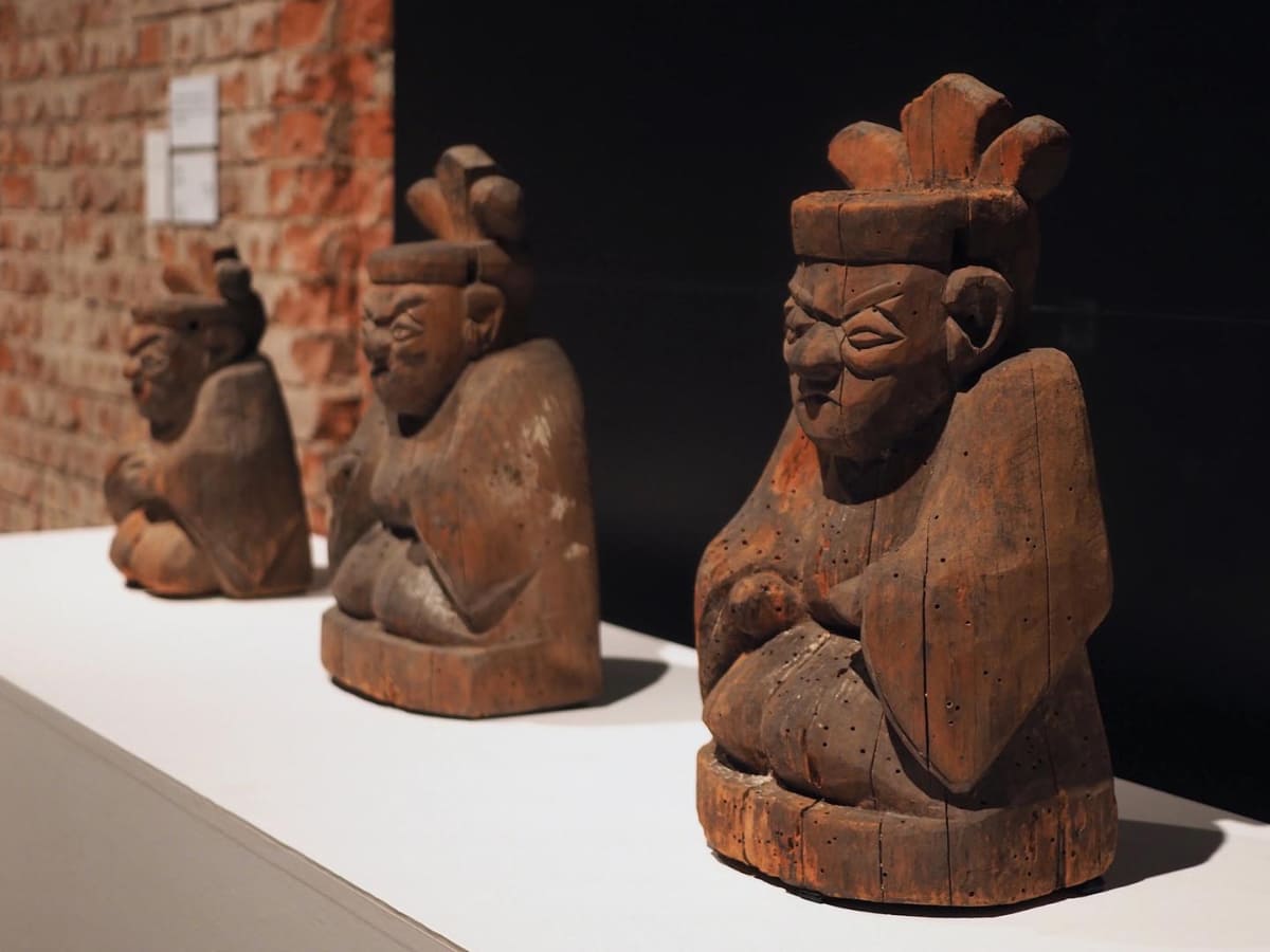 右衛門四良作《十王像》江戸時代(18世紀後半)・法蓮寺・青森県十和田市