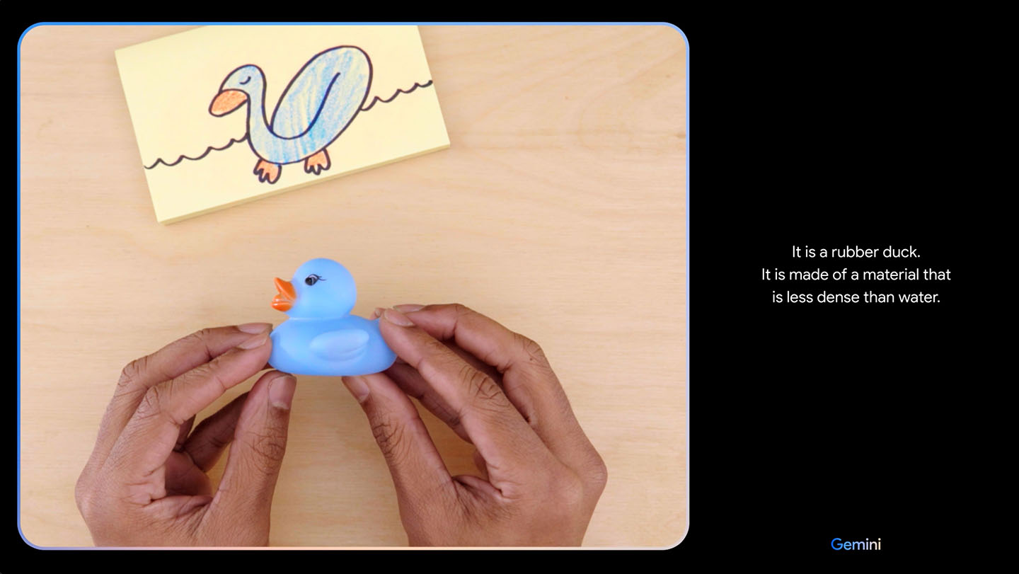 アヒルの絵やラバーダックもちゃんと把握