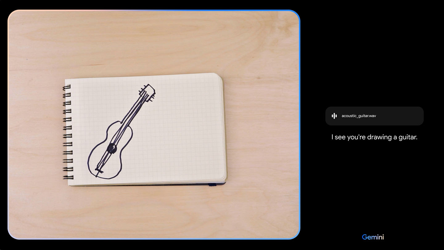 描いた絵に合わせ、流れるべき音楽が生成されて聞こえてくる