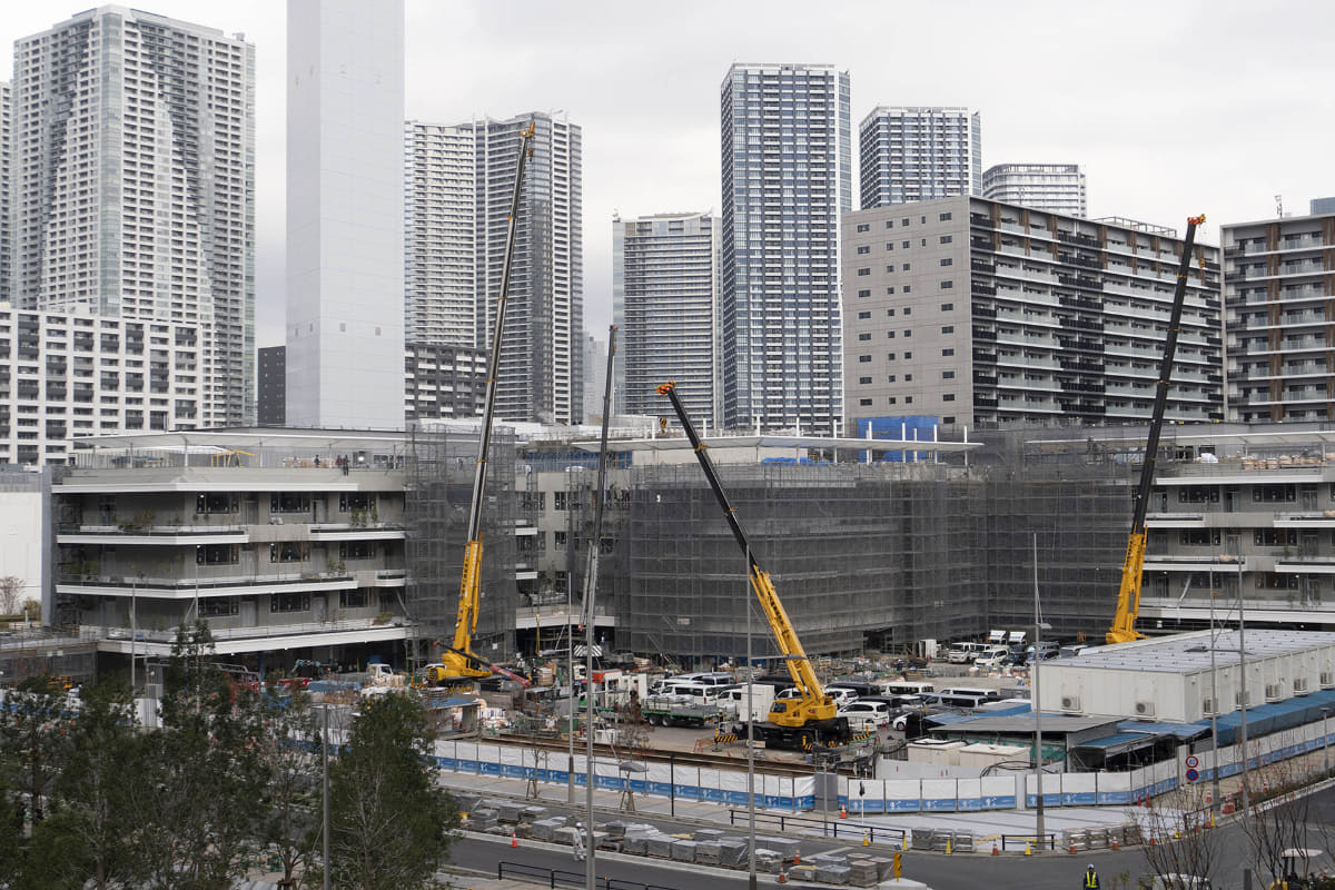 SKY DUOは現在建設が進められている