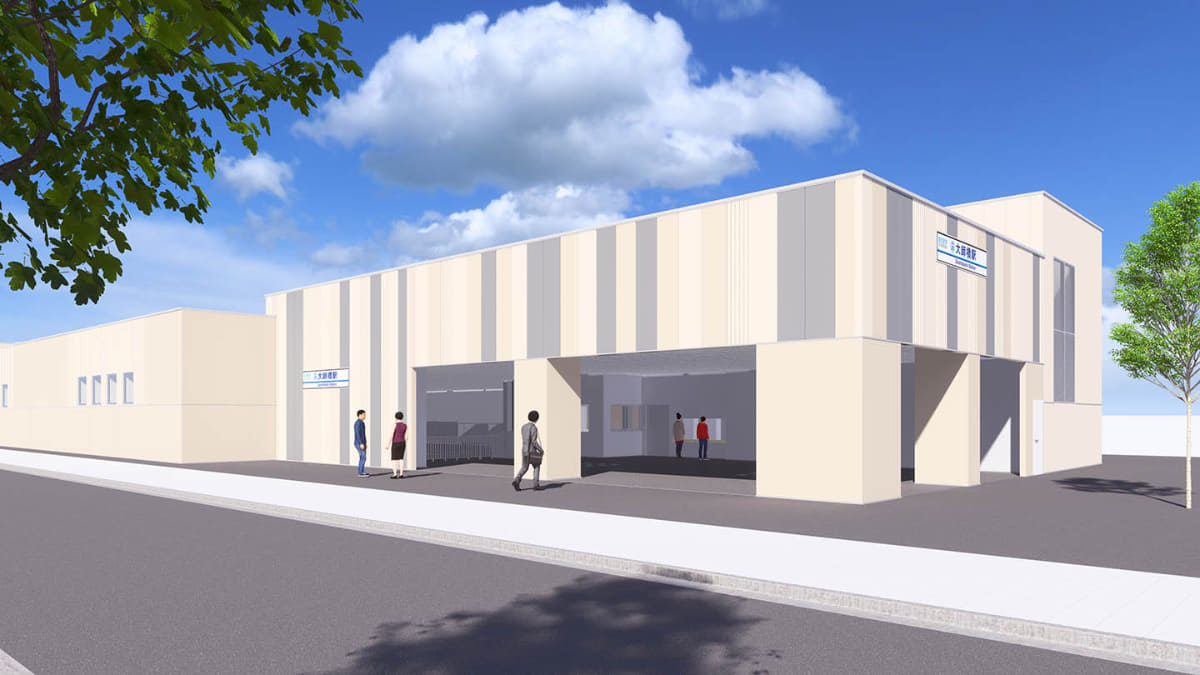 大師橋駅 新駅舎を12月23日に使用開始