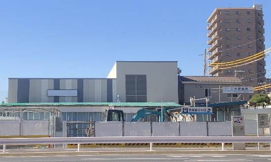 現在の大師橋駅(12月8日撮影) 出典：京急電鉄