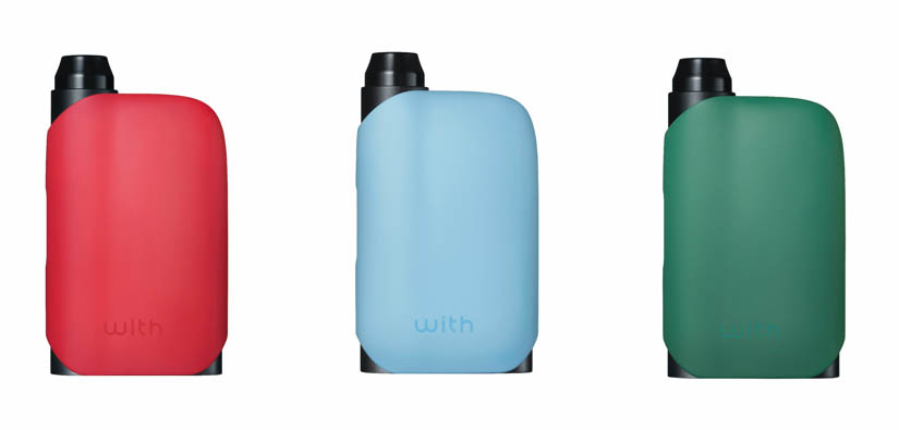 左から、ルーシャス・レッド、シーラス・ブルー、パーム・グリーン