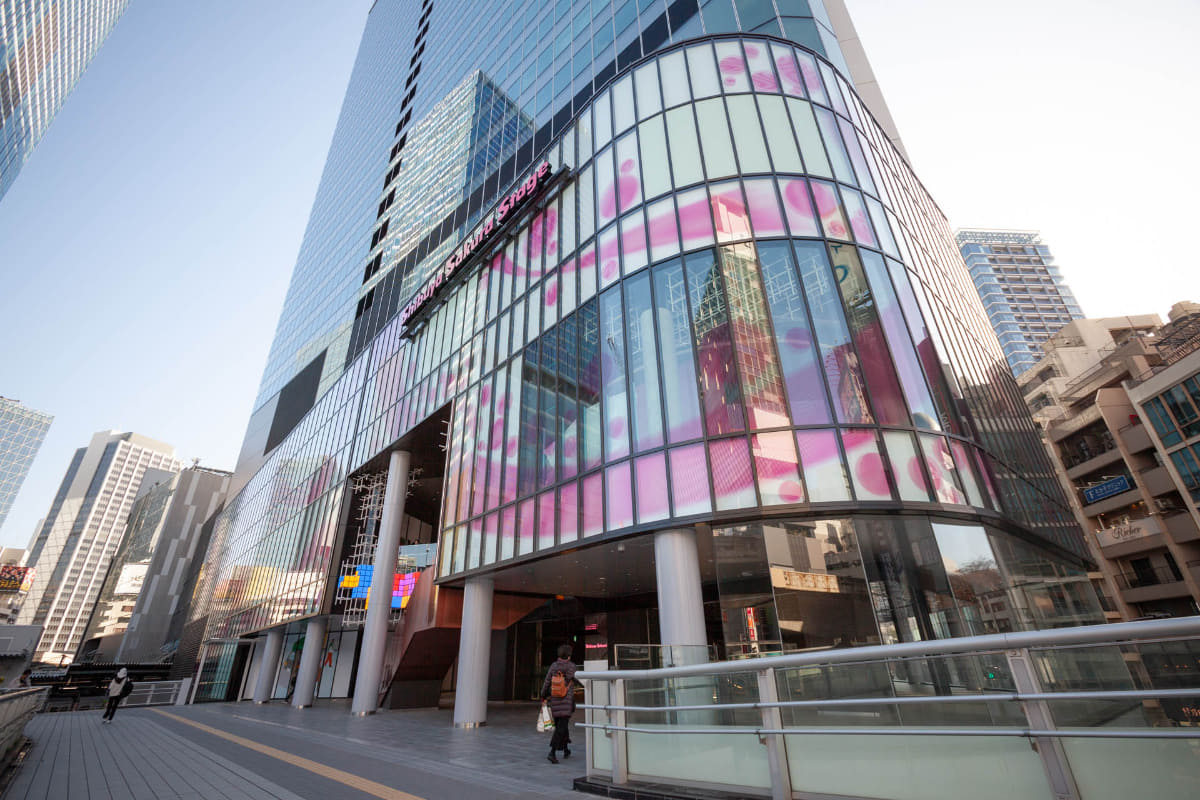 渋谷サクラステージのSHIBUYAタワー