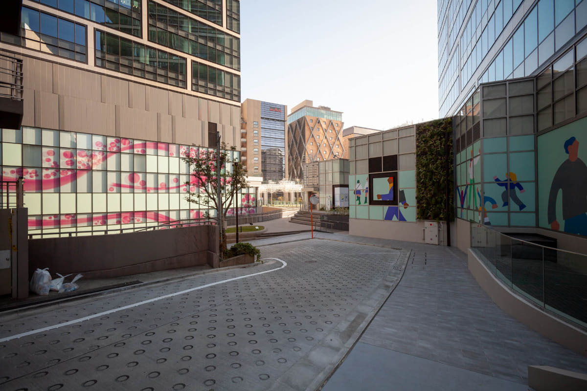 ちなみに、歩行者は補助441号線から東側デッキに入れるため、渋谷駅の新南口に行きやすい