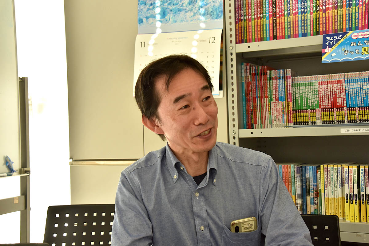 森林鉄道についても熱く語る星野さん