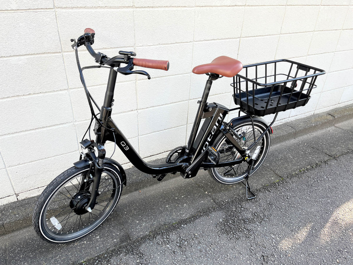 Votani Q3(カゴは筆者による後付け)