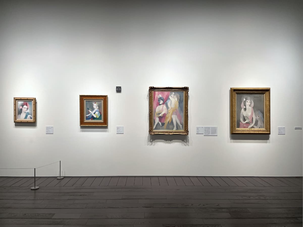 3章「マリー・ローランサンと人物画」の展示風景