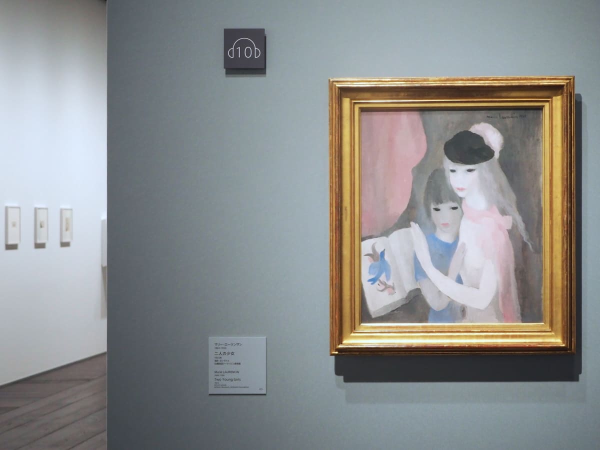 人物画が並ぶ3章の展示風景