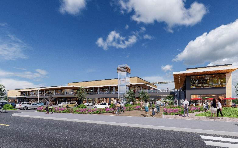 商業施設イメージ図