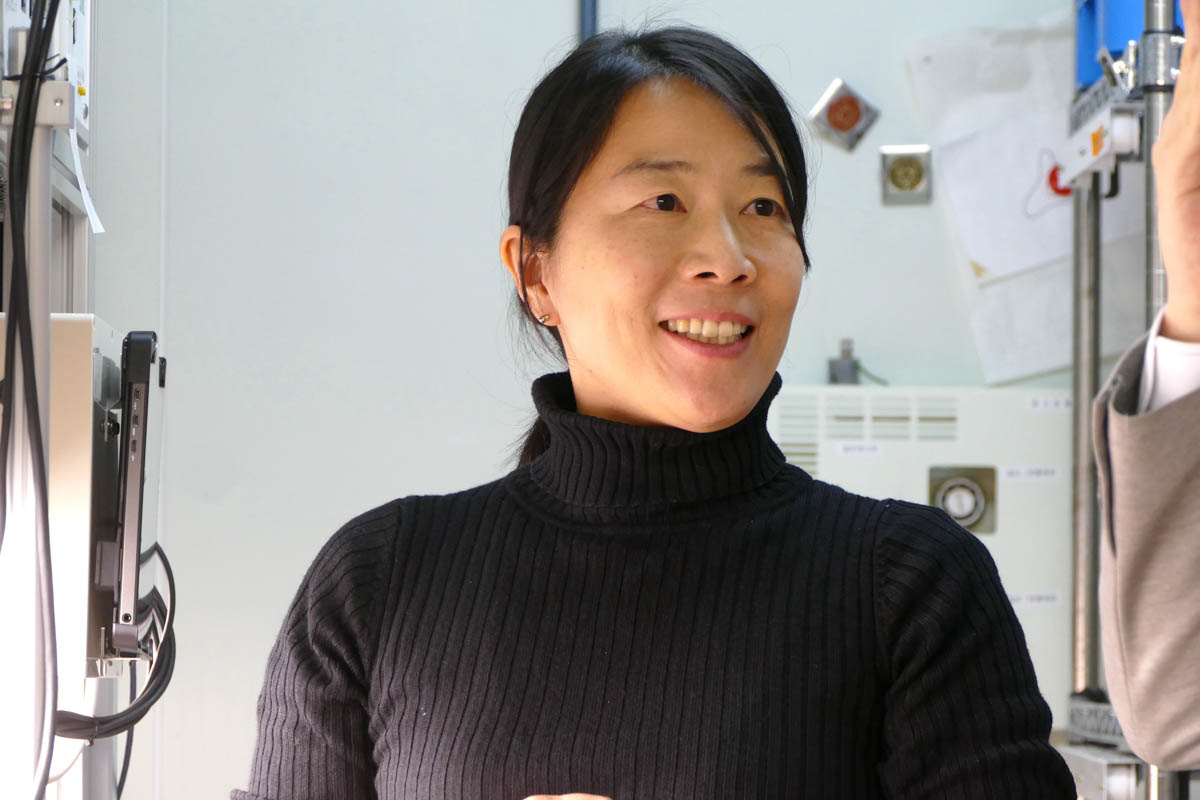植物の環境王等の研究を行なっている理研 環境資源科学研究センター 質量分析・顕微鏡解析ユニット 上級技師 藤田美紀氏