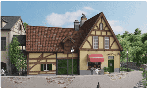 ジブリパーク限定　建物シリーズ　魔女の宅急便　グーチョキパン ジブリパーク新エリア「魔女の谷」 3月16日開園 - Impress Watch