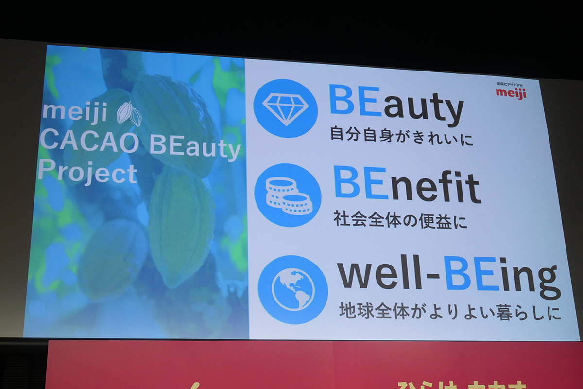 meiji CACAO BEauty Project
