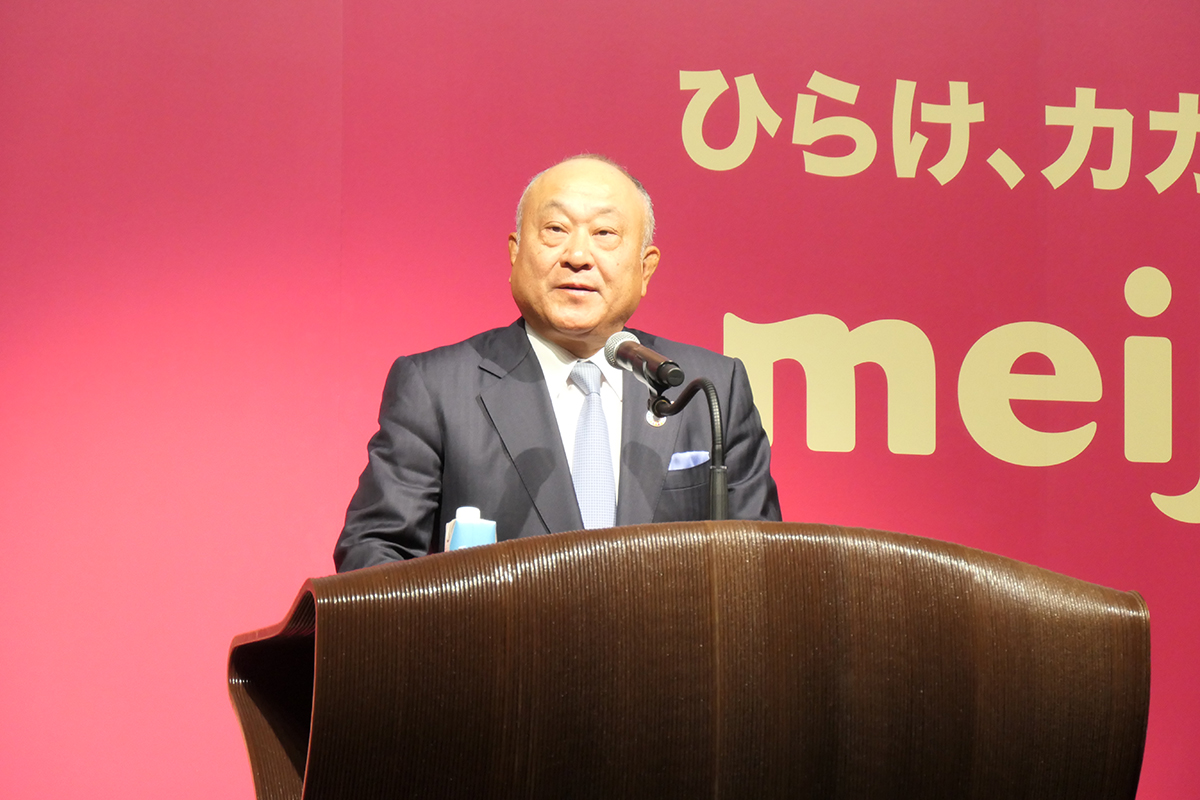 明治 代表取締役社長 松田 克也氏