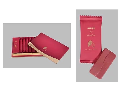 チョコレート「meiji×ALBION CACAO DRIP」