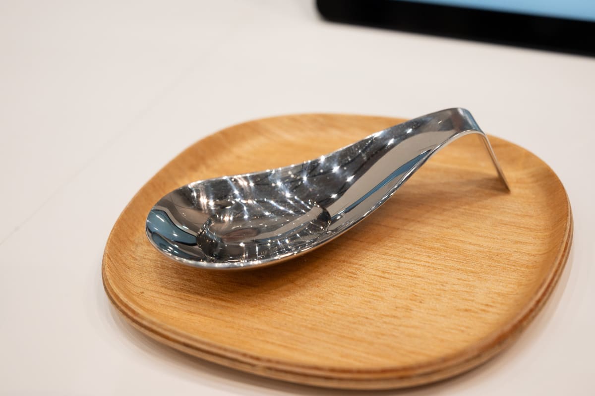 生成された水。トマトスープの味がする