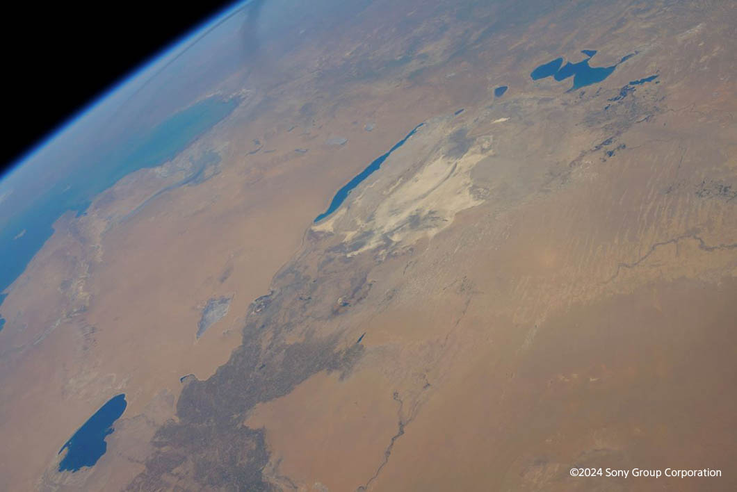 「EYE」が撮影したアラル海