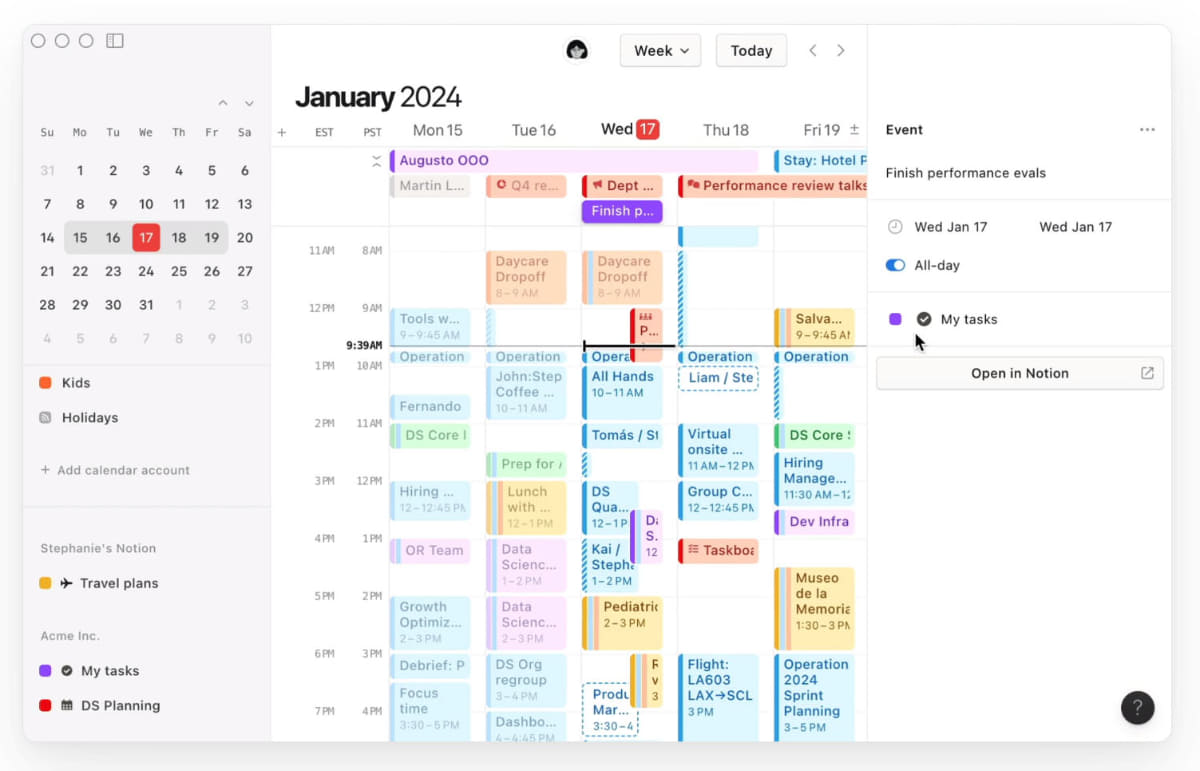 Googleカレンダーと連携