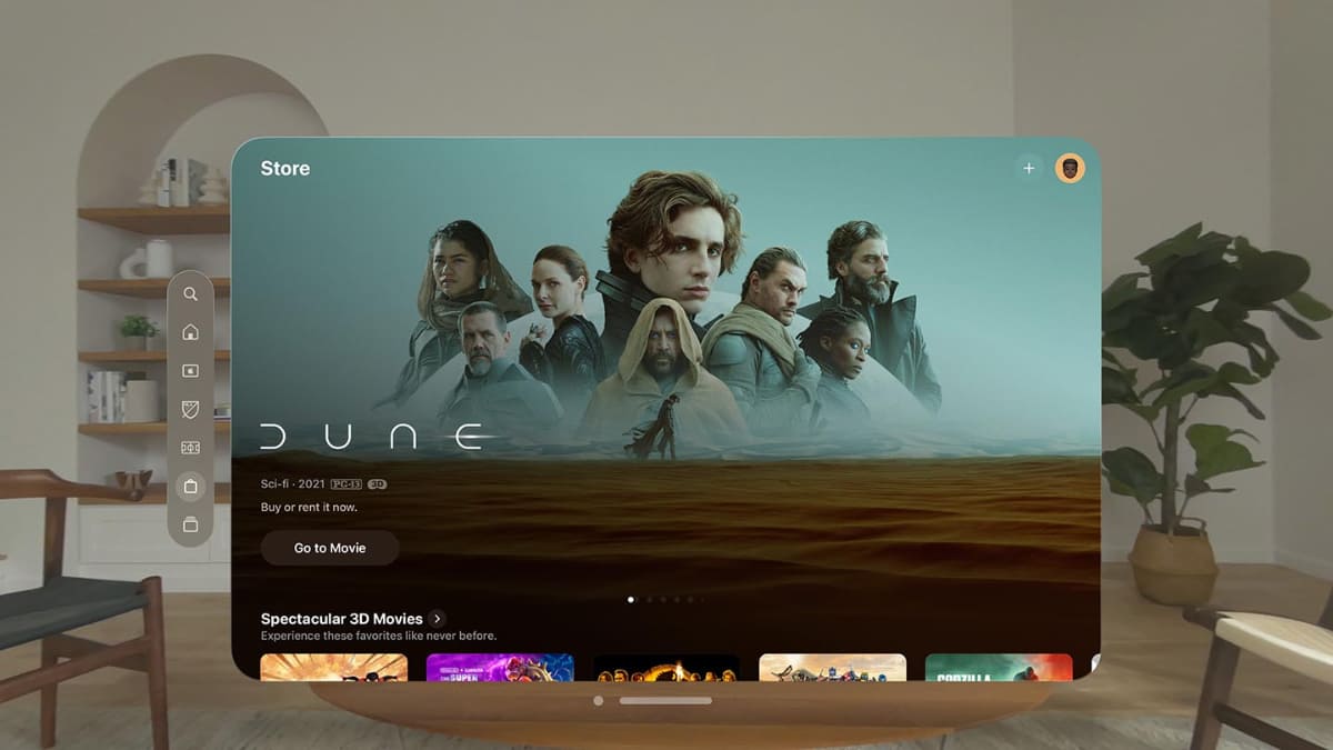 「アバター ウェイ・オブ・ウォーター」や「DUNE」nなども3Dで配信
