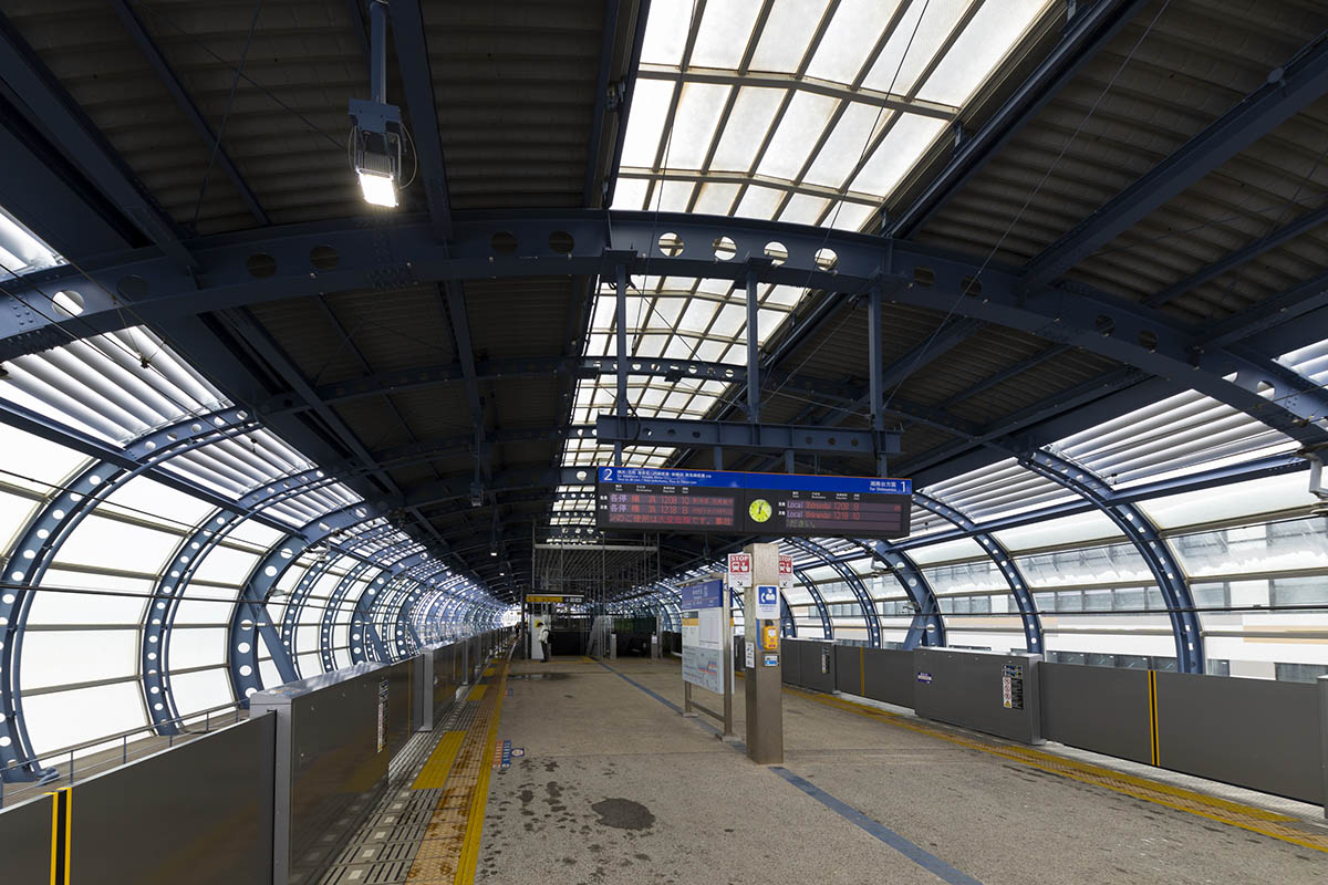 ゆめが丘駅ホーム