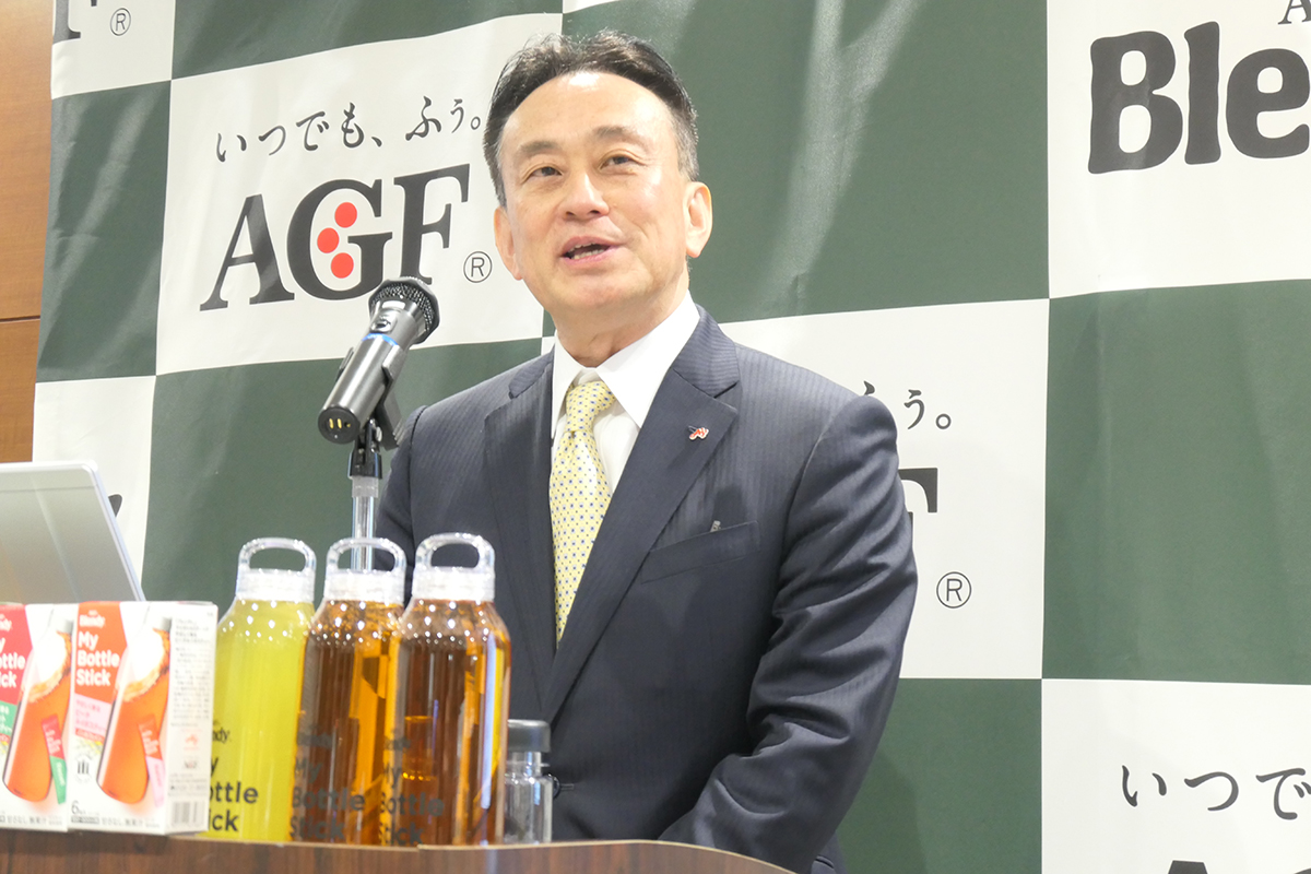 味の素AGF 代表取締役社長 竹内 秀樹氏