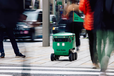 Uber Eats、都内で3月からロボット配送開始 - Impress Watch