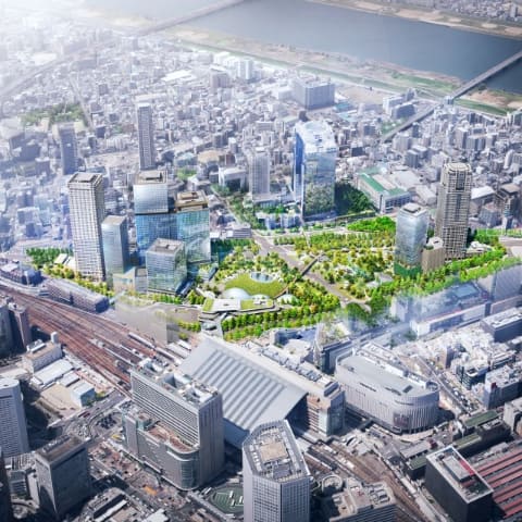 大阪駅前の大規模開発「グラングリーン大阪」9月6日まちびらき