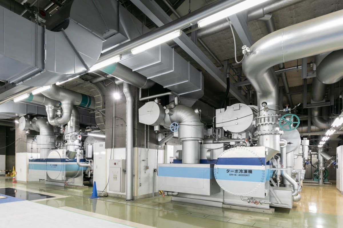 地域熱供給プラントイメージ