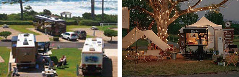 アクティビティゾーンとイベントゾーンのイメージ