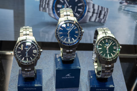 カシオ オシアナス マンタ初、シンプルな3針モデル - Impress Watch