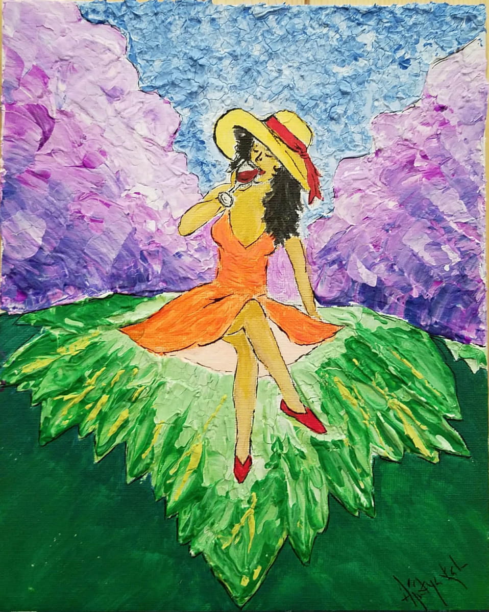 元絵となるもの。これを「参照」し、イメージを作り出す。