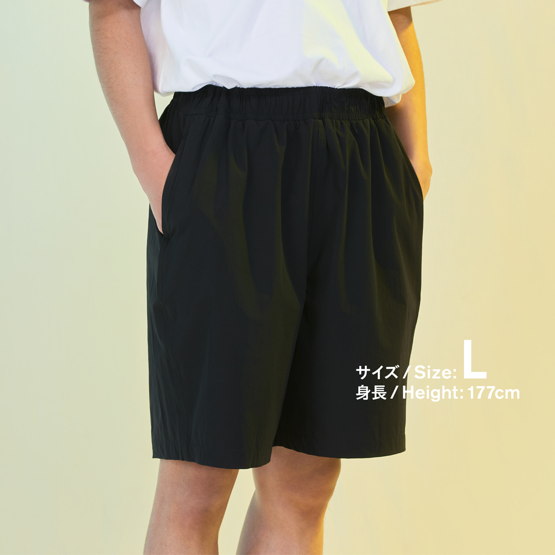 ショートパンツ(くろ)