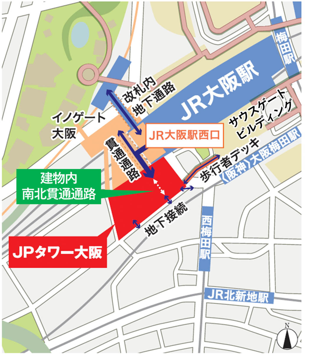 歩行者ネットワークイメージ