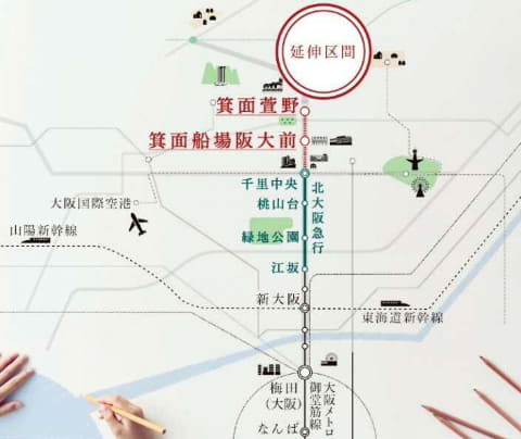 悲願の延伸・北大阪急行を全踏破 賑わいに感じたニュータウン高齢化