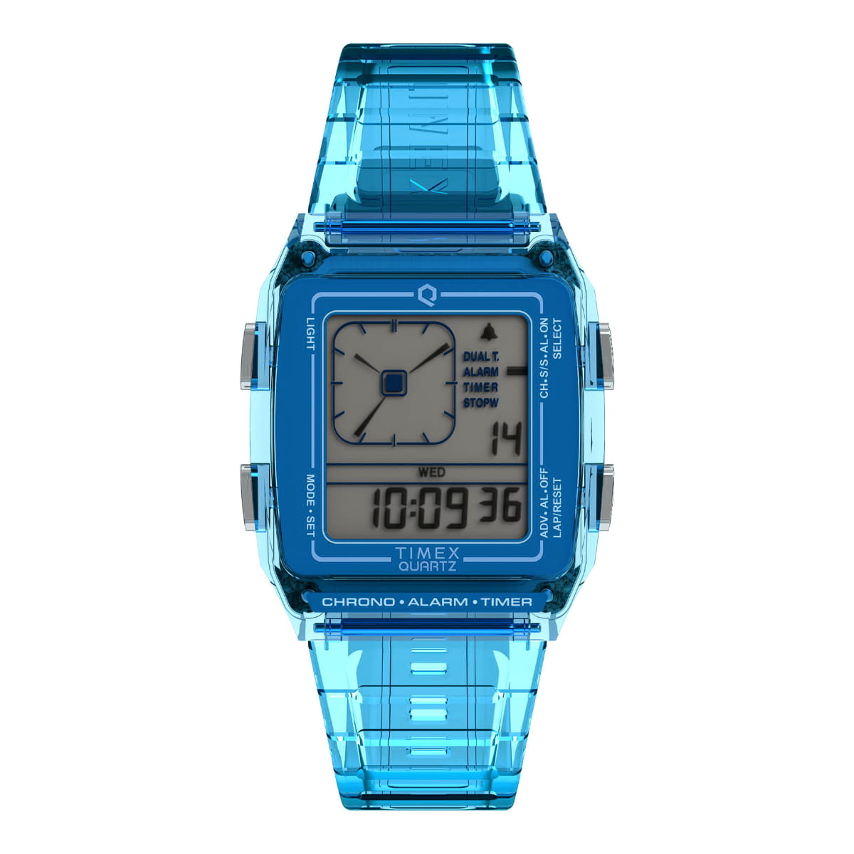 Q LCA Transparent ブルー(TW2W45100)、17,050円