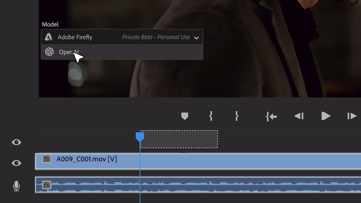 OpenAIのモデルによる生成