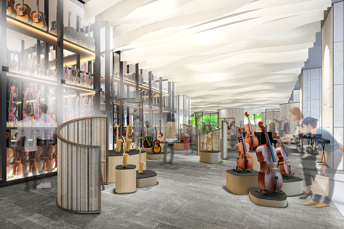 ヤマハ体験型 ブランドショップ